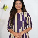 Violet geometric co-ords set