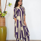 Violet geometric co-ords set