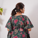 Orchid cotton kaftan