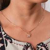 Chain with earring set-4