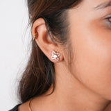 Chain with earring set-4