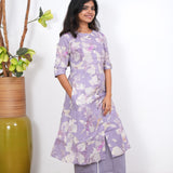 Lilac cotton co-ords set
