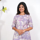 Lilac cotton co-ords set