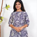 Grape cotton co-ords set