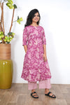 Raspberry cotton co-ords set
