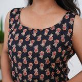Black cotton tunic
