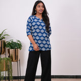 Sapphire cotton short kurti