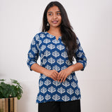 Sapphire cotton short kurti
