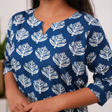 Sapphire cotton short kurti