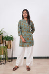 Basil cotton short kurti