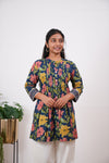 Wildflower pintex short kurti