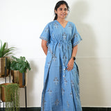 Cloud cotton kaftan