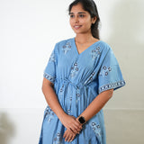 Cloud cotton kaftan