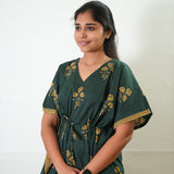 Wildlife cotton kaftan