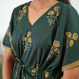 Wildlife cotton kaftan