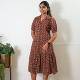 Sindoor cotton dress