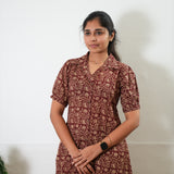 Sindoor cotton dress