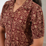 Sindoor cotton dress