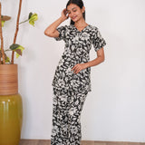 Cool black lounge sleep wear