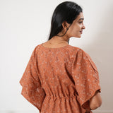 Caramel cotton kaftan