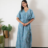 Snow cotton kaftan