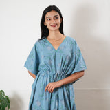 Snow cotton kaftan