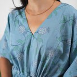 Snow cotton kaftan