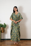 Basil cotton kaftan