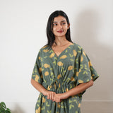 Basil cotton kaftan