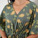 Basil cotton kaftan