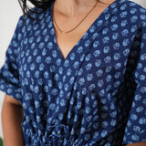 Sapphire butta cotton kaftan