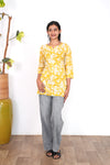 Sunshine cotton short kurti