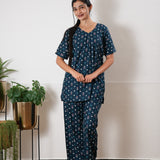 Sapphire cotton lounge sleep wear