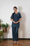 Sapphire cotton lounge sleep wear