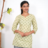 Thyme cotton short kurti
