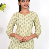 Thyme cotton short kurti
