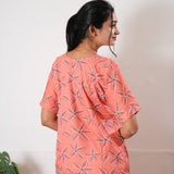 Peach  cotton lounge sleep wear