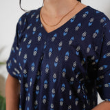 Navy arrow cotton lounge sleep wear