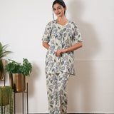 White heart cotton lounge sleep wear