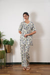 White heart cotton lounge sleep wear