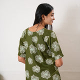 Olive cotton lounge sleep wear