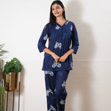 Indigo bicycle cotton lounge sleep wear