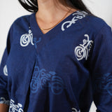 Indigo bicycle cotton lounge sleep wear