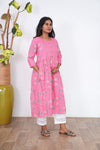 Flamingo pink maternity nursing wear