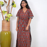 Sindoor cotton kaftan