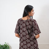 Chocolate brown cotton lounge sleep wear