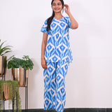 Zig zag cotton sleep wear