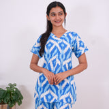 Zig zag cotton sleep wear