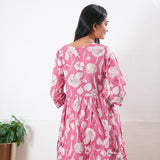 Mauve cotton maternity nursing Comfies