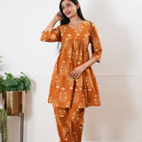 Mustard butta cotton maternity nursing Comfies